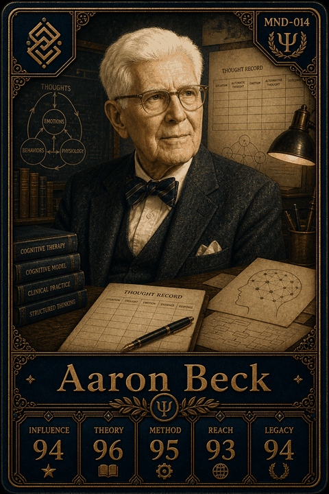 Aaron Beck individual eracii card front.