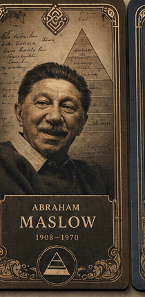 Abraham Maslow card preview.