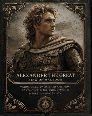 Alexander the Great card preview.