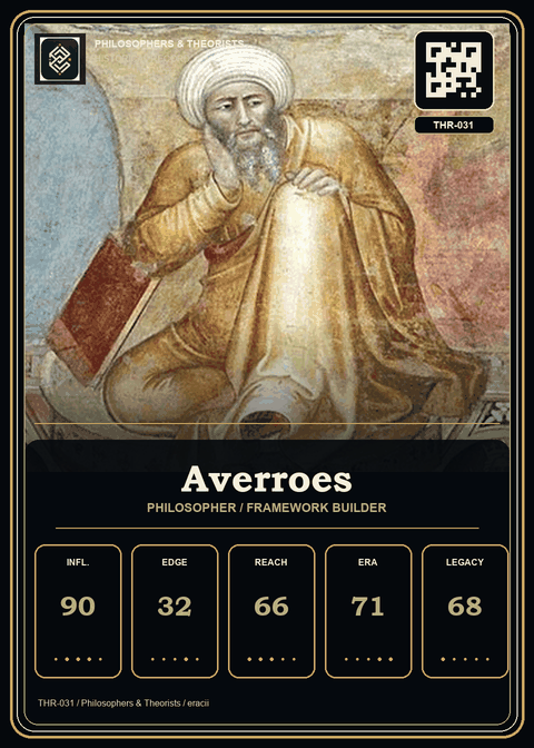 Averroes individual eracii card front.