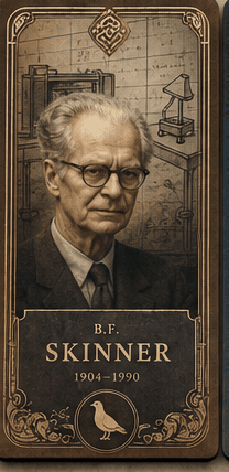 B.F. Skinner card preview.