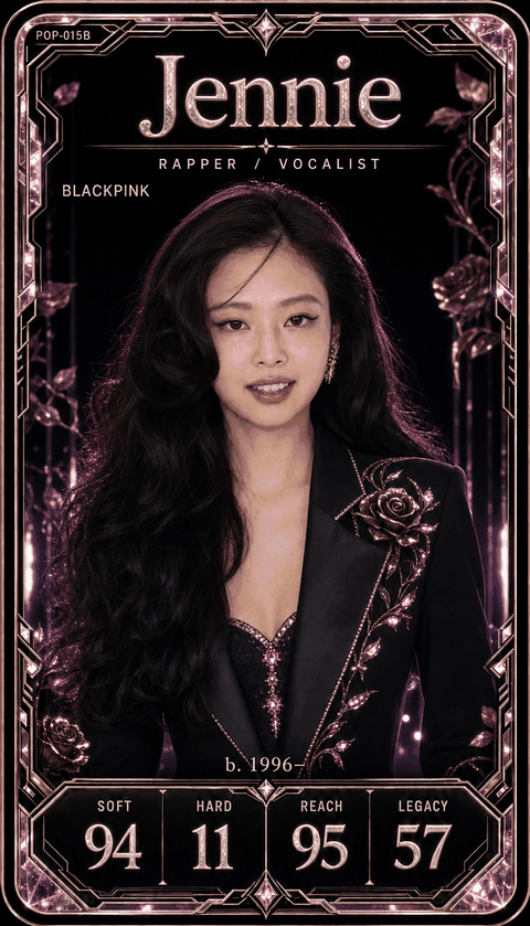 Jennie individual eracii card front.