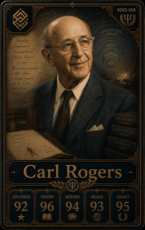 Carl Rogers individual eracii card front.