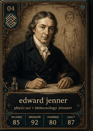 Edward Jenner card preview.