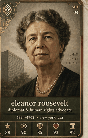 Eleanor Roosevelt card preview.