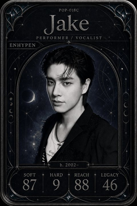 Jake individual eracii card front.