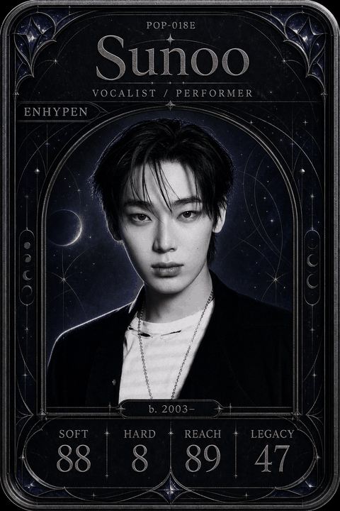 Sunoo individual eracii card front.