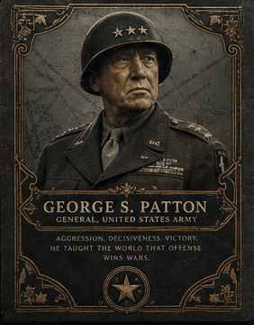 George S. Patton card preview.