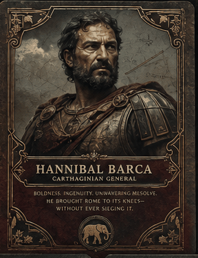 Hannibal Barca card preview.