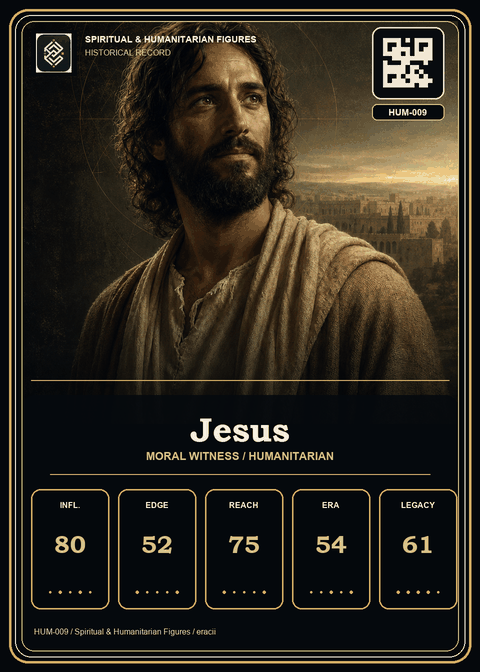 Jesus individual eracii card front.