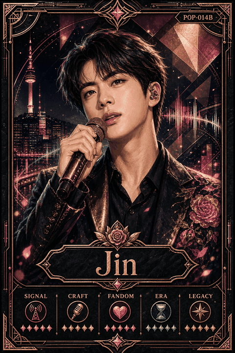 Jin individual eracii card front.