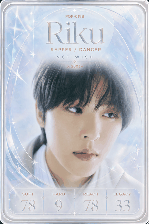Riku individual eracii card front.