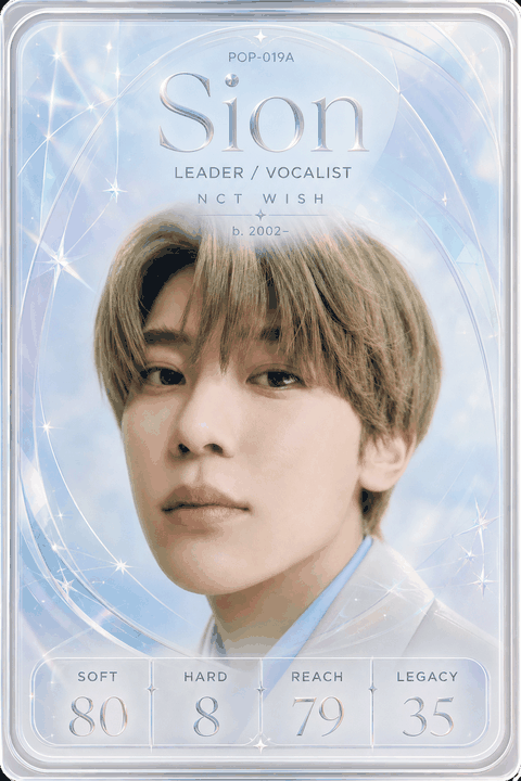 Sion individual eracii card front.