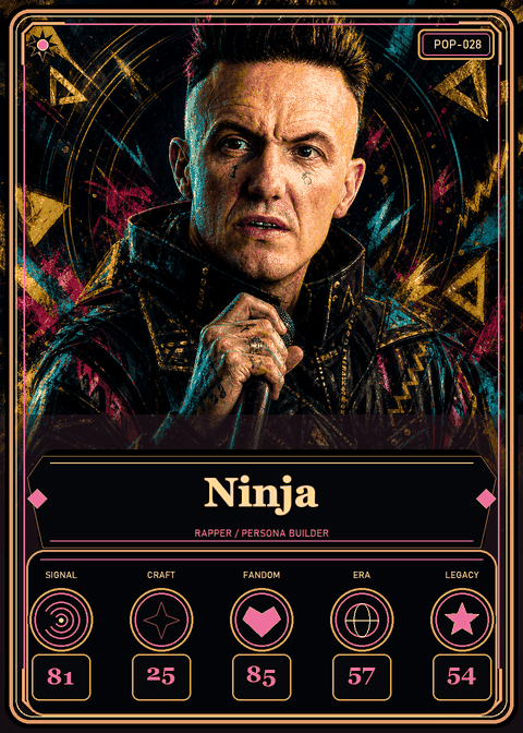 Ninja individual eracii card front.