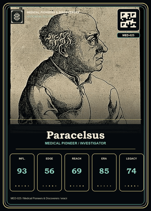 Paracelsus individual eracii card front.