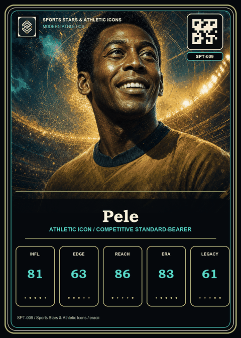 Pele individual eracii card front.