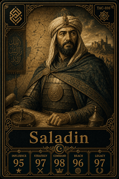 Saladin individual eracii card front.