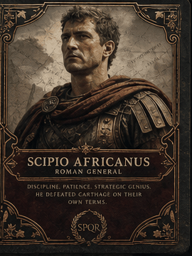 Scipio Africanus card preview.