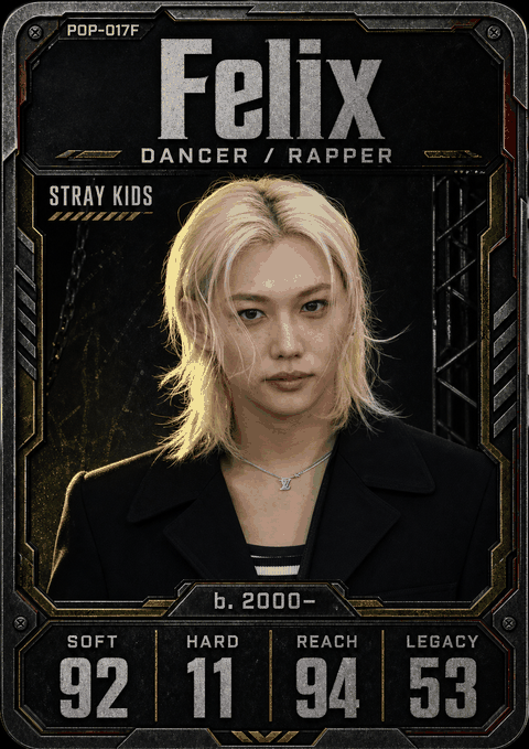 Felix individual eracii card front.