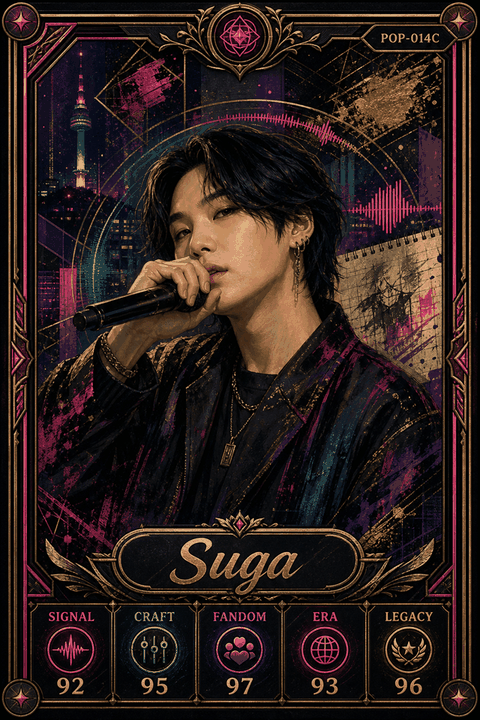 Suga individual eracii card front.