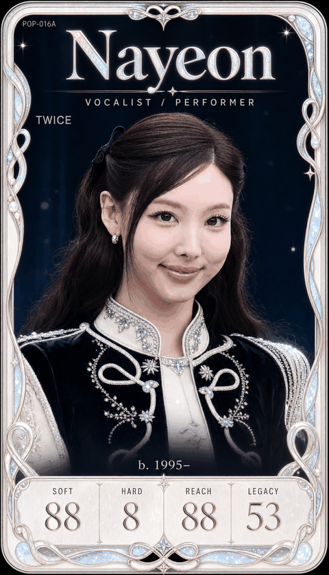 Nayeon individual eracii card front.